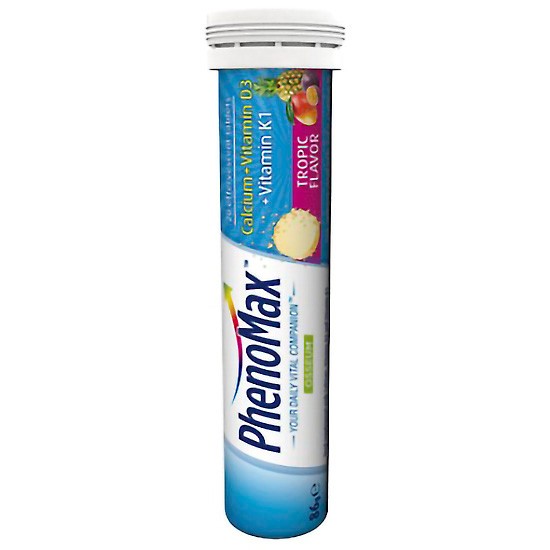 Phenomax osseum calcio+vitk1+vitd3 20comp Phenomax osseum calcio+vitk1+vitd3 20comp
