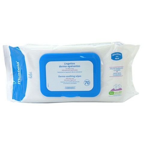 Mustela toallitas limpiadoras con aguacate 60u Mustela toallitas limpiadoras con aguacate 60u