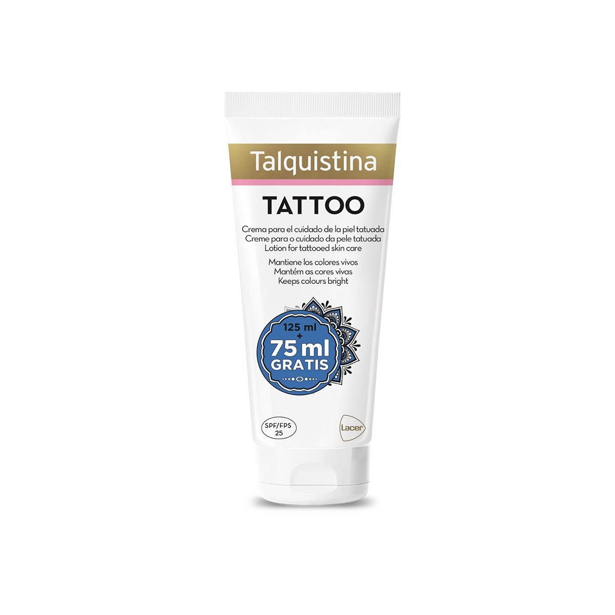 Lacer Talquistina Tattoo crema corporal 200ml Lacer Talquistina Tattoo crema corporal 200ml