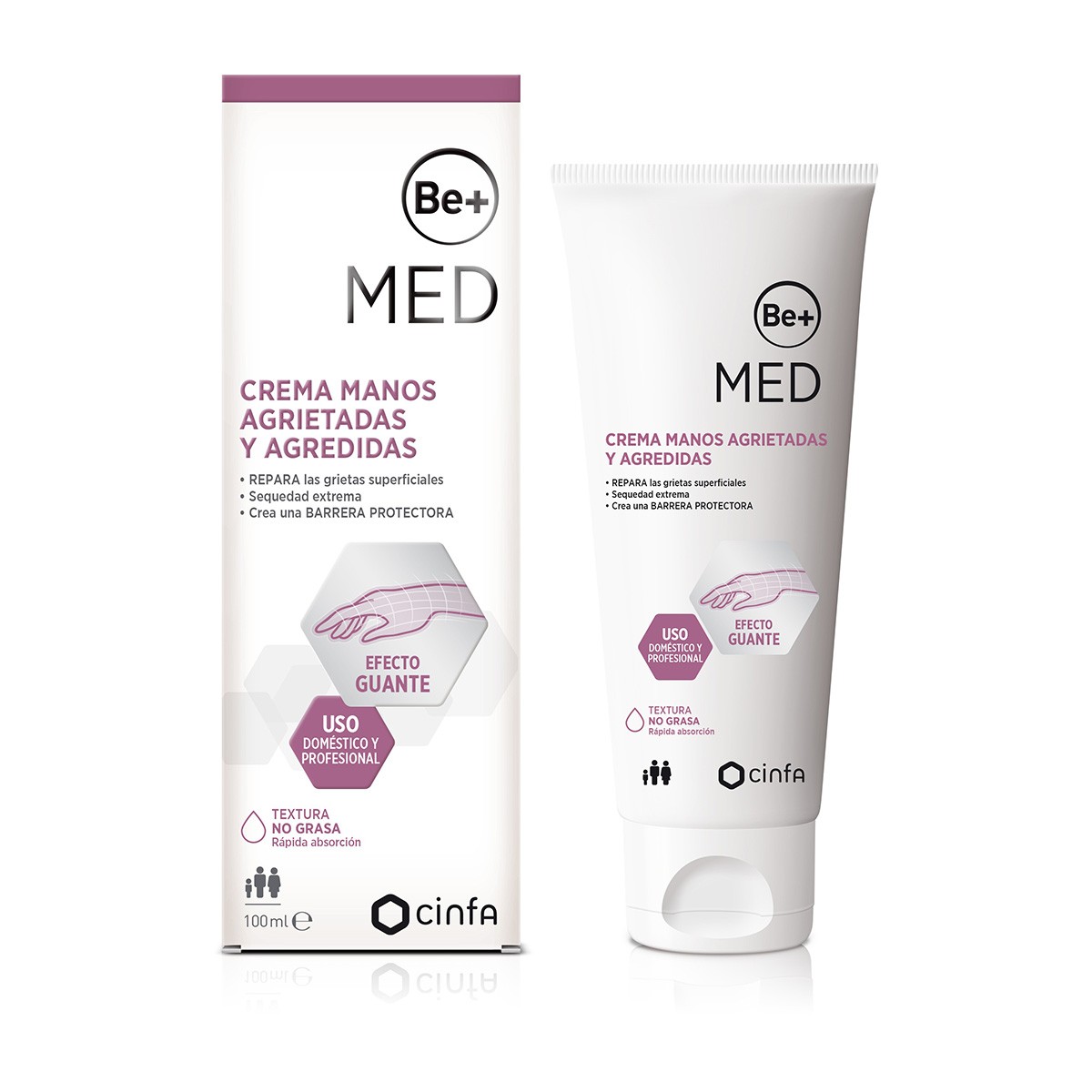 Be+Med crema para manos agrietadas de 100ml Be+Med crema para manos agrietadas de 100ml