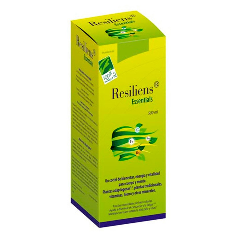 Cien por cien natural resiliens essentials 500ml Cien por cien natural resiliens essentials 500ml