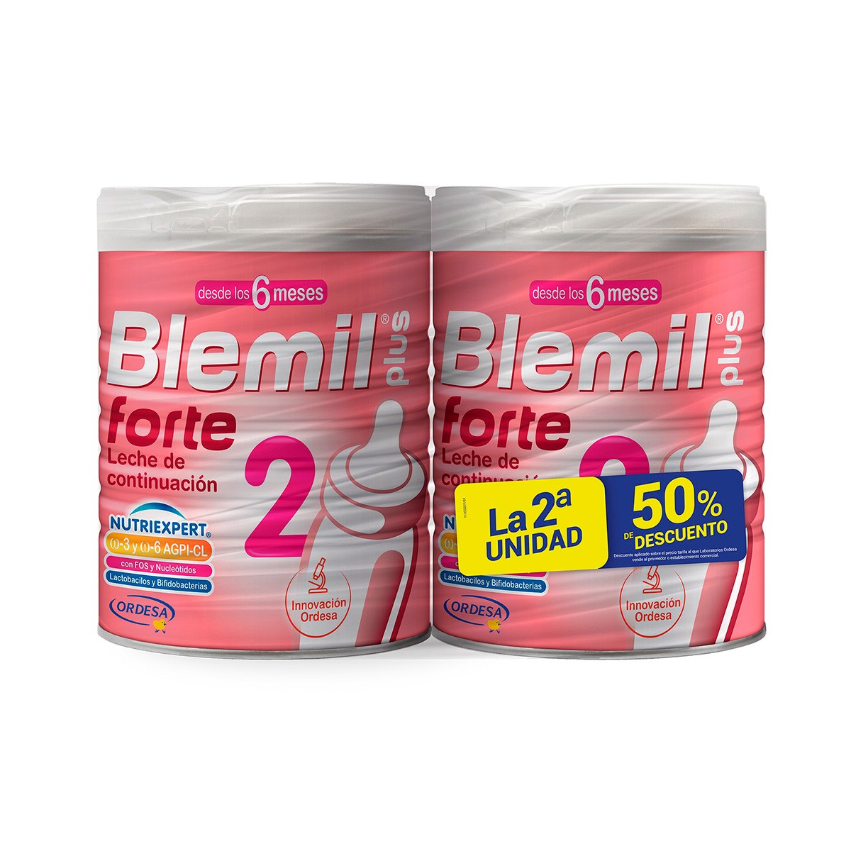 Blemil plus 2 forte bipack 2ª unidad 50% gratis Farmacia y Parafarmacia  Online
