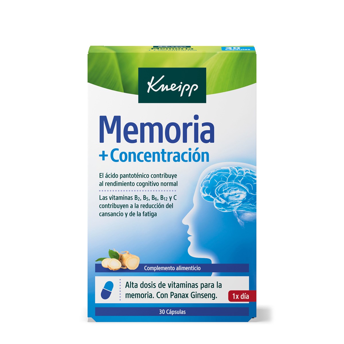 Hartmann Memoria y concentración 30 cápsulas Hartmann Memoria y concentración 30 cápsulas