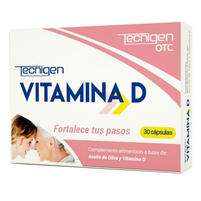 Tecnigen vitamina D 30 cápsulas Tecnigen vitamina D 30 cápsulas