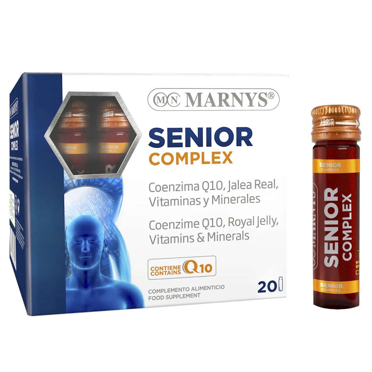 Marnys Senior Complex suplemento líquido para las personas mayores Marnys Senior Complex suplemento líquido para las personas mayores