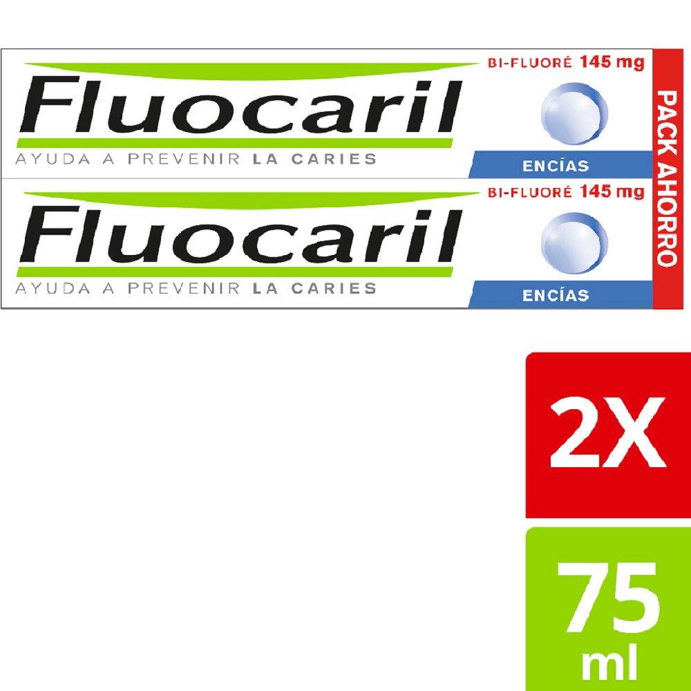 Fluocaril bi-145 encías 2x75ml duplo Fluocaril bi-145 encías 2x75ml duplo