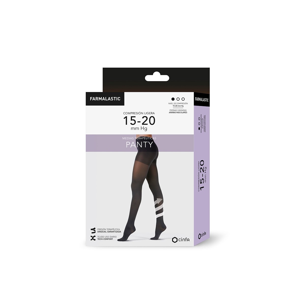 Farmalastic farmalastic 15 20 mm negro t xl Farmalastic farmalastic 15 20 mm negro t xl