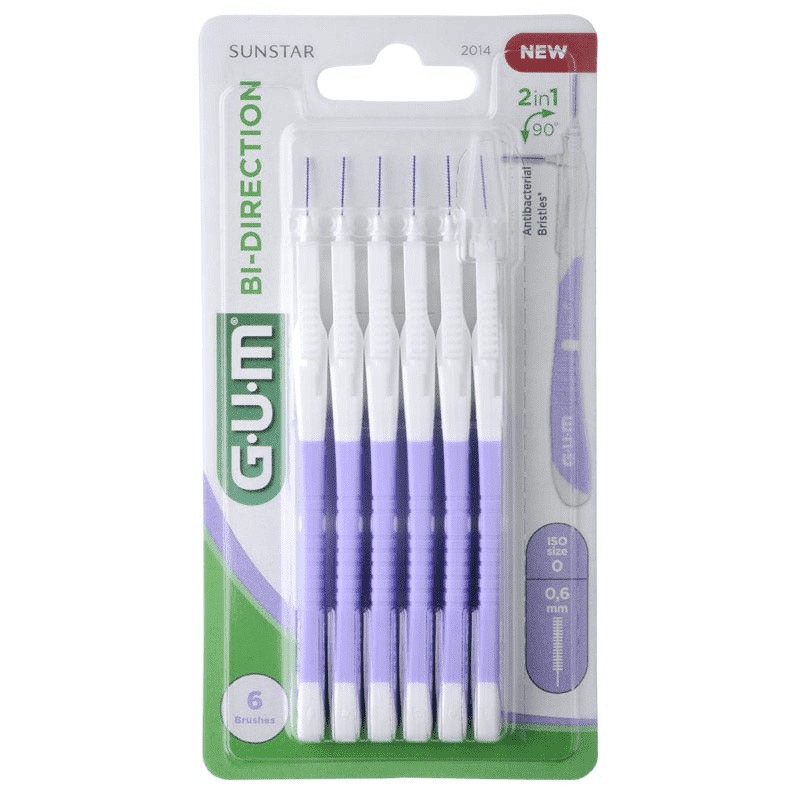 Gum Bi-Direction XS cepillo interdental 6u Gum Bi-Direction XS cepillo interdental 6u