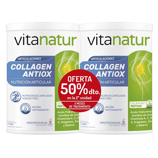 Vitanatur Collagen Antiox pack 2 x 360g Vitanatur Collagen Antiox pack 2 x 360g