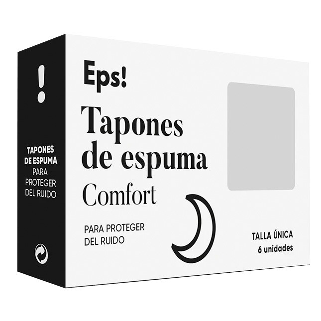 Eps! Tapones espuma comfort 6u Eps! Tapones espuma comfort 6u