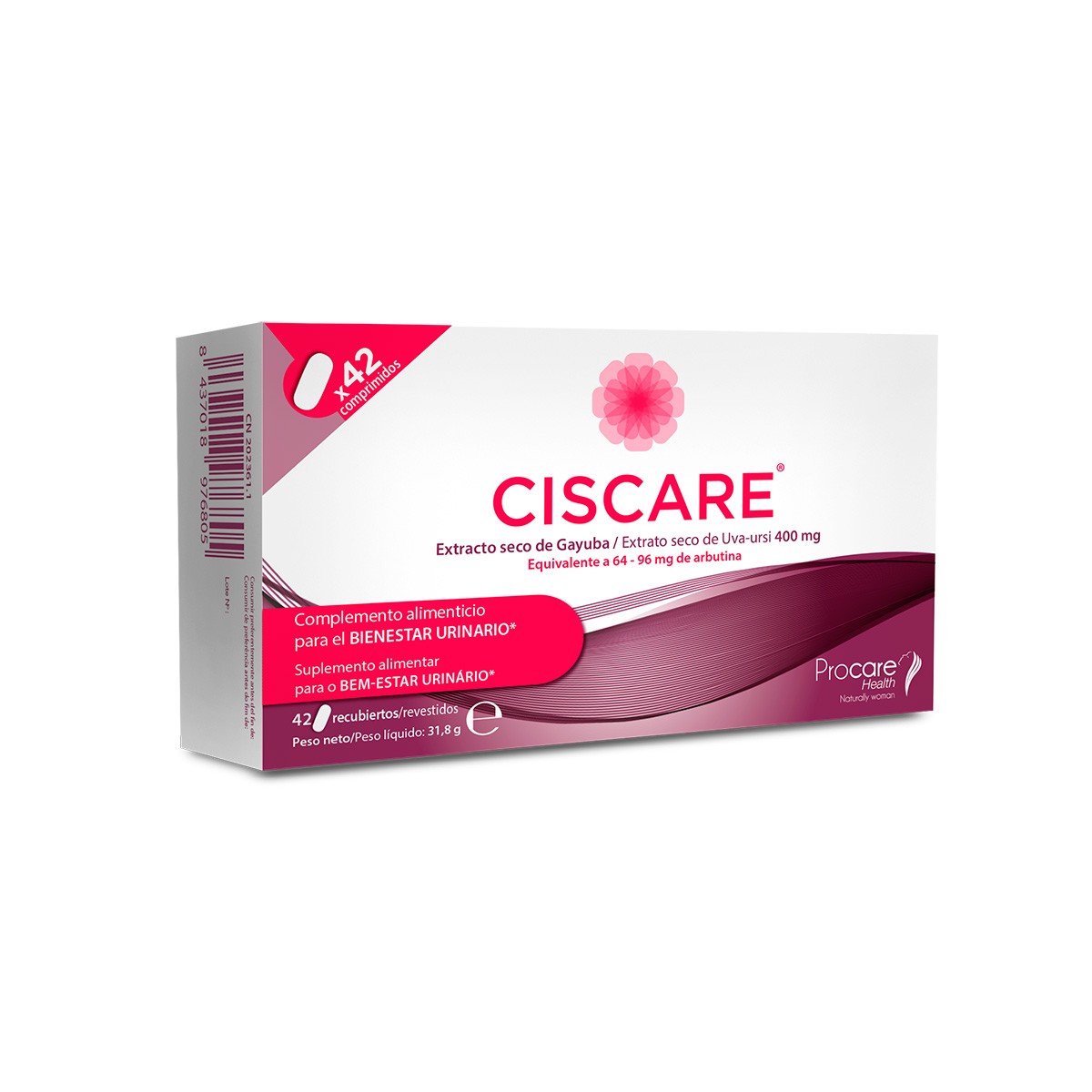 Lactoflora Ciscare complemento alimenticio 42u