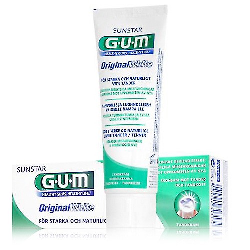 GUM ORIGINAL WHITE PASTA DENTAL 75 ML GUM ORIGINAL WHITE PASTA DENTAL 75 ML