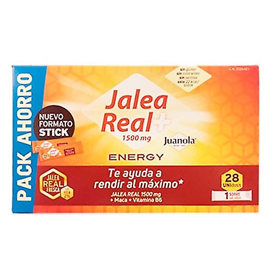 Juanola jalea real energy plus 28 viales