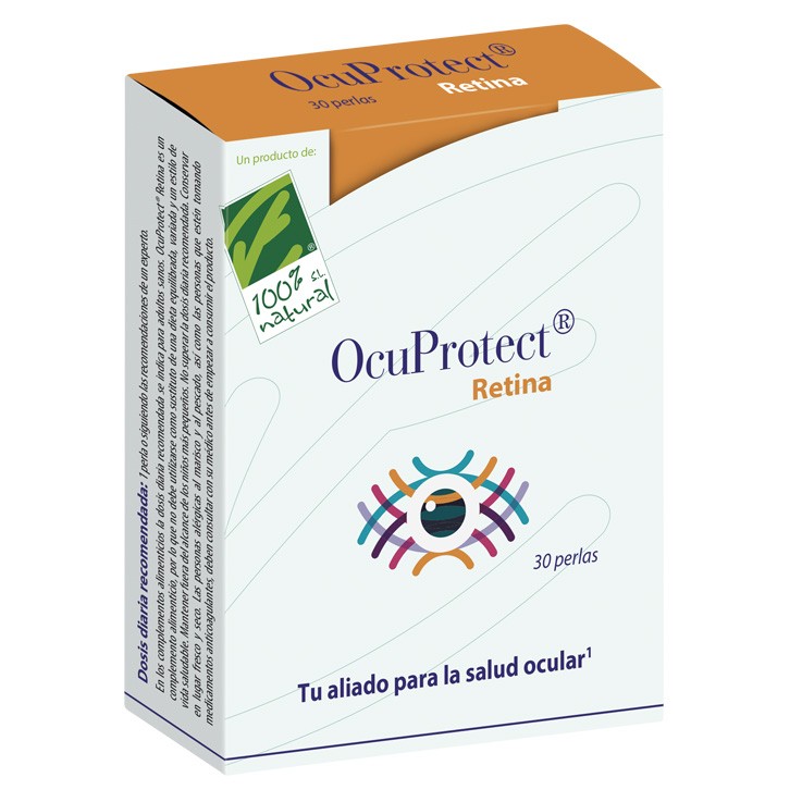 Cien Por Cien Natural Ocuprotec Retina 30 perlas Cien Por Cien Natural Ocuprotec Retina 30 perlas
