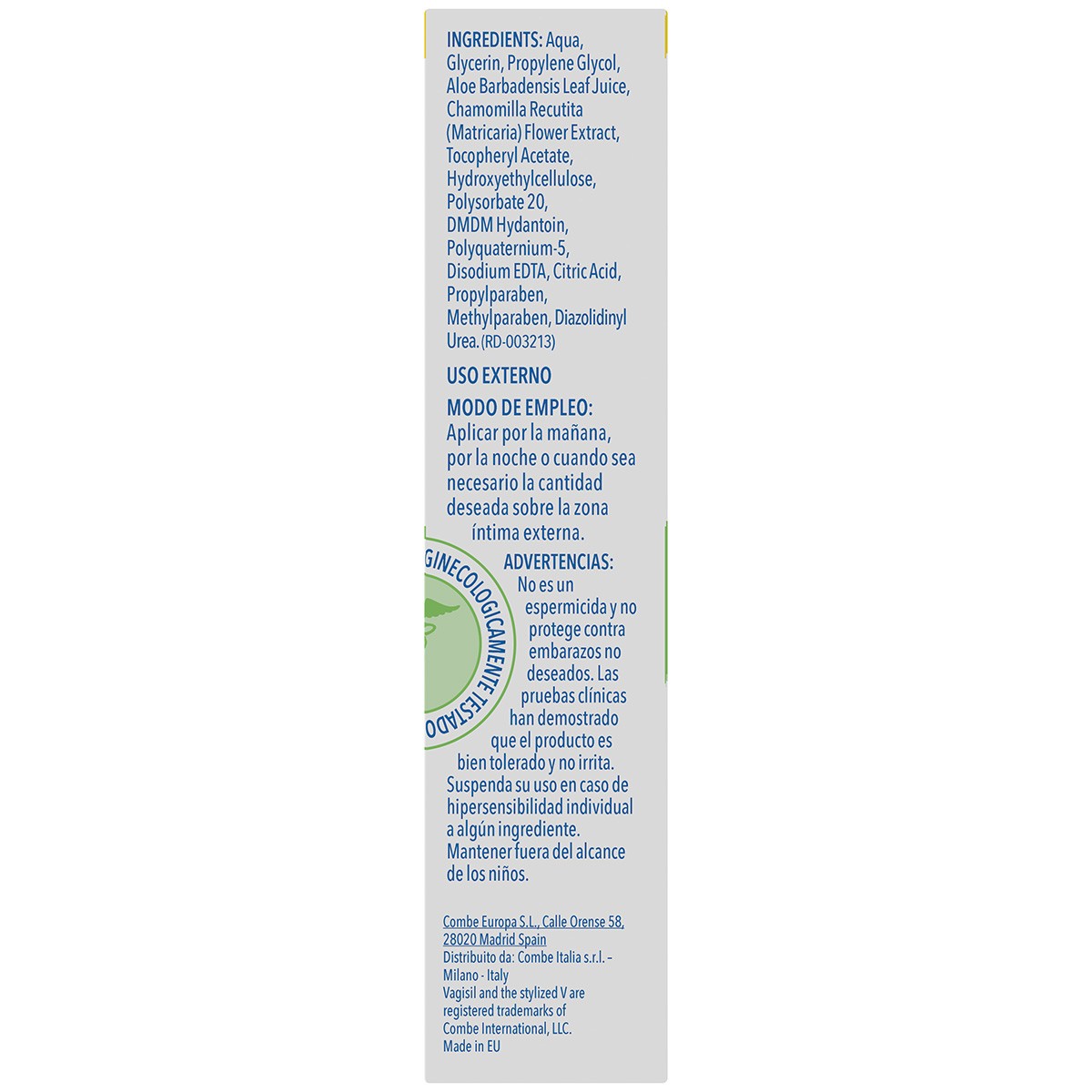 Vagisil hidratante intimo 50ml Vagisil hidratante intimo 50ml