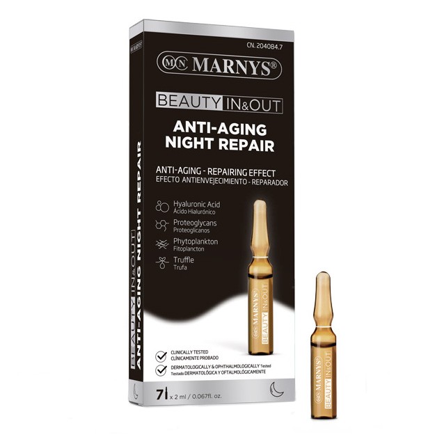 Marnys ampollas anti-aging night repair 7u Marnys ampollas anti-aging night repair 7u