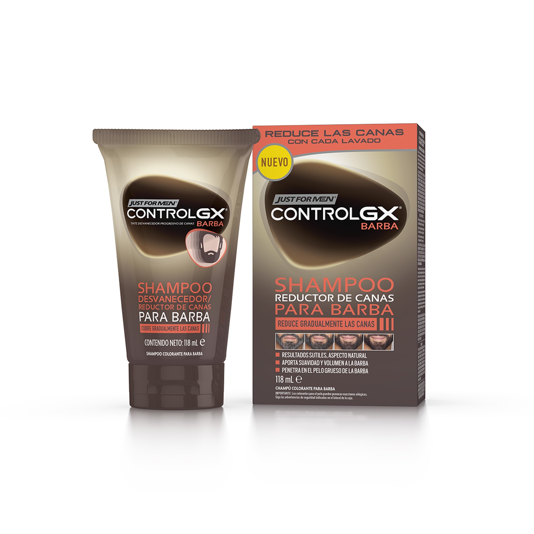 Just For Men Control Gx Barba 118 ml