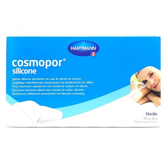 Hartmann Cosmopor Silicone P5 15x8cm 5u Hartmann Cosmopor Silicone P5 15x8cm 5u