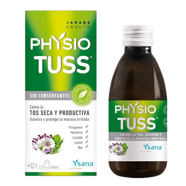 Ysana Physiotuss jarabe adulto 140ml Ysana Physiotuss jarabe adulto 140ml