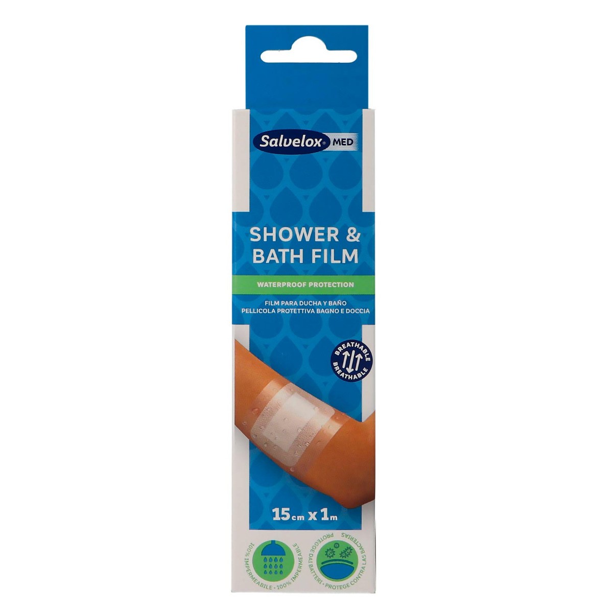 Salvelox med film ducha y baño 1u Salvelox med film ducha y baño 1u