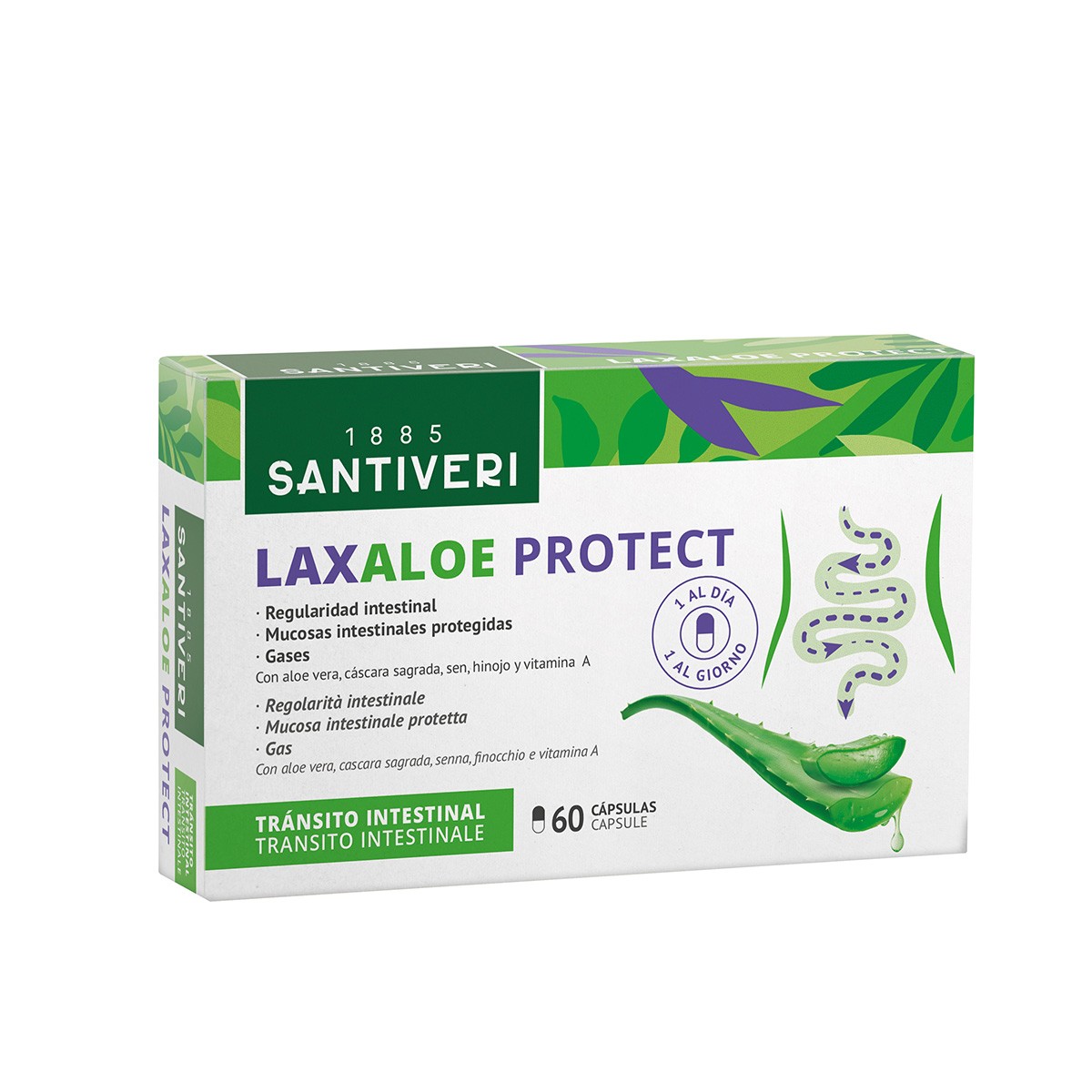 Santiveri laxaloe protect 60 cápsulas Santiveri laxaloe protect 60 cápsulas
