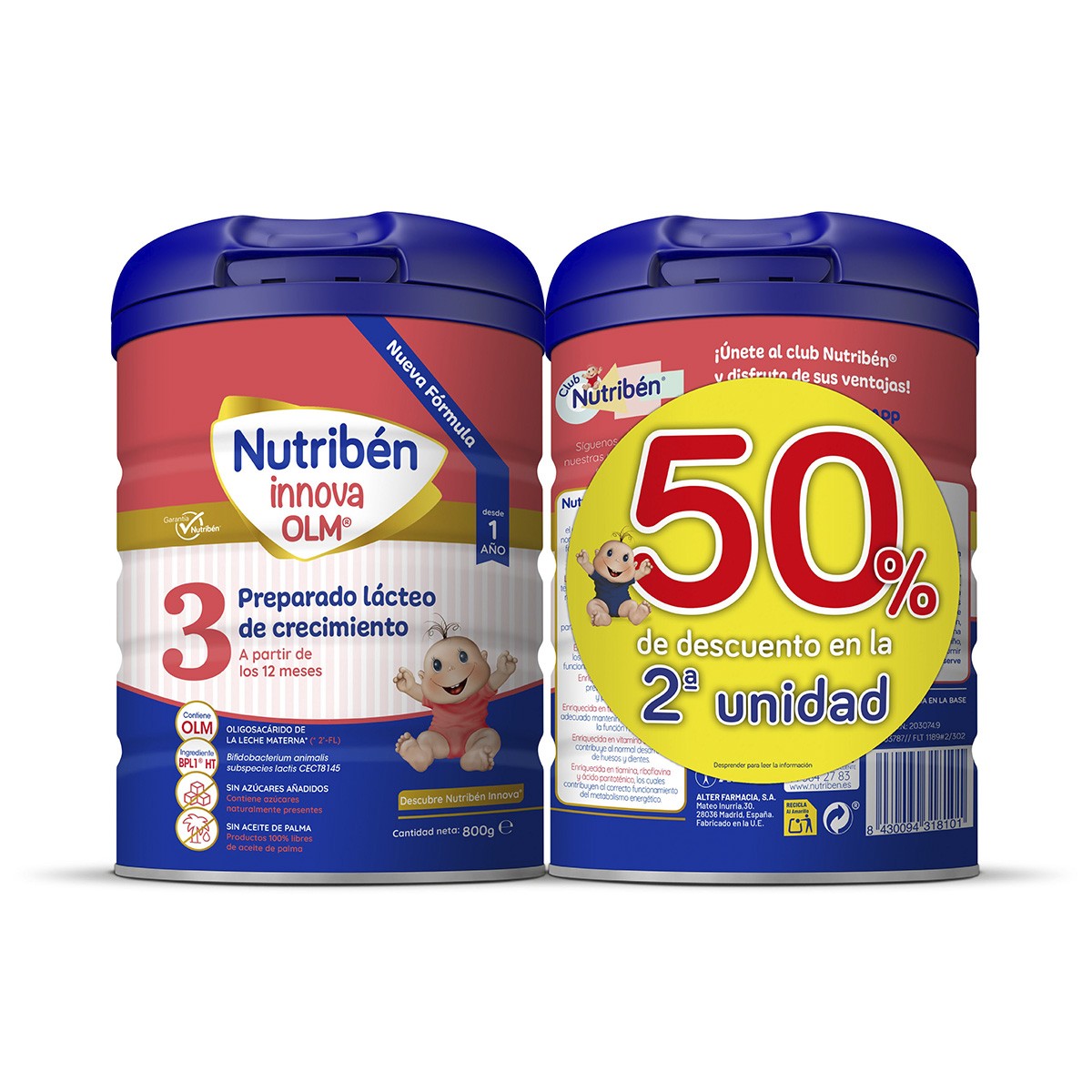 Nutribén Innova 3 SC 2x800g Nutribén Innova 3 SC 2x800g