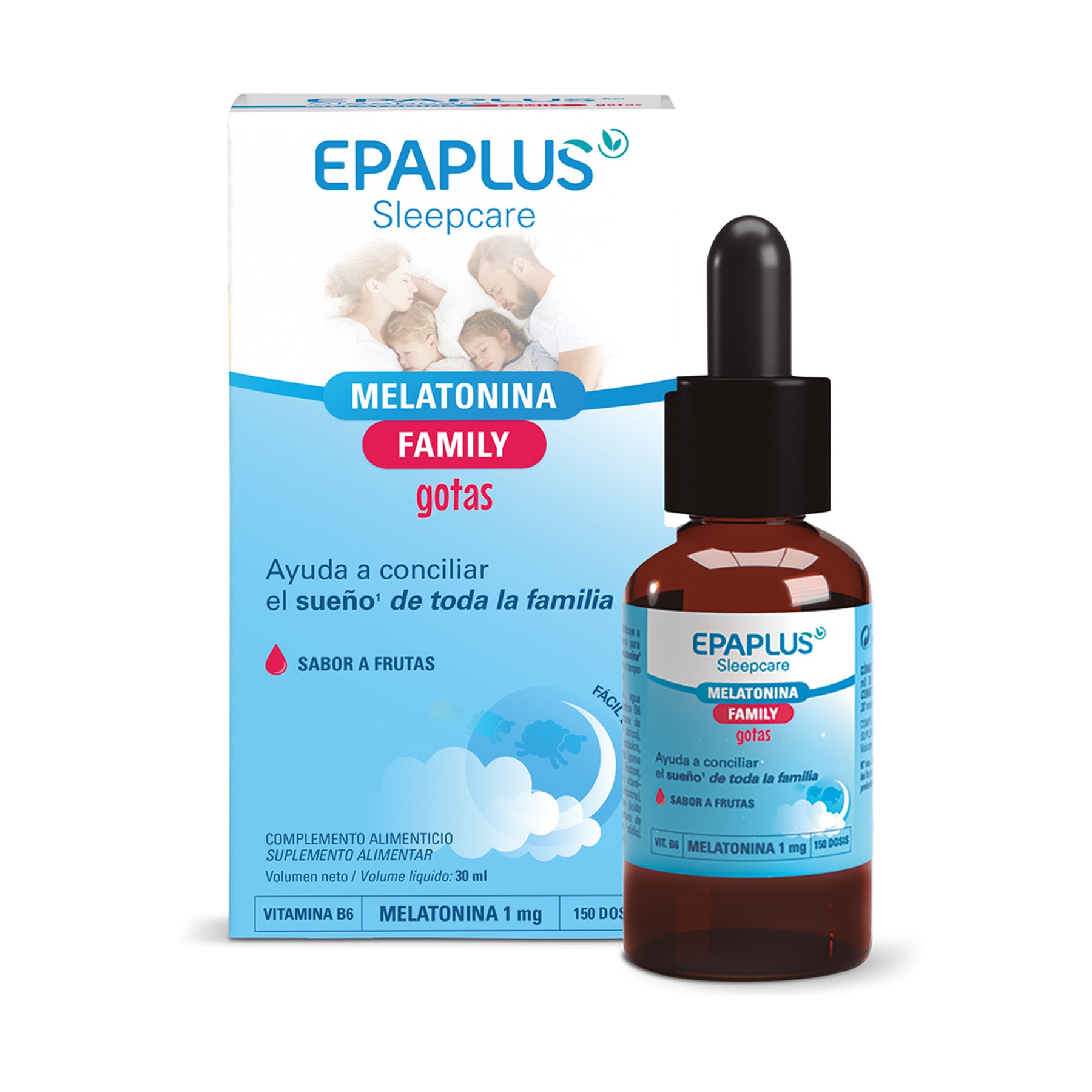 Epaplus Sleepcare Melatonina Family en gotas 30ml Epaplus Sleepcare Melatonina Family en gotas 30ml