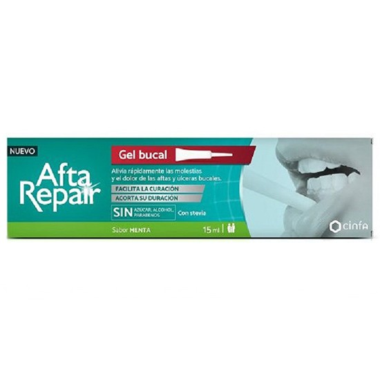 Afta Repair gel con sabor a menta 15ml Afta Repair gel con sabor a menta 15ml