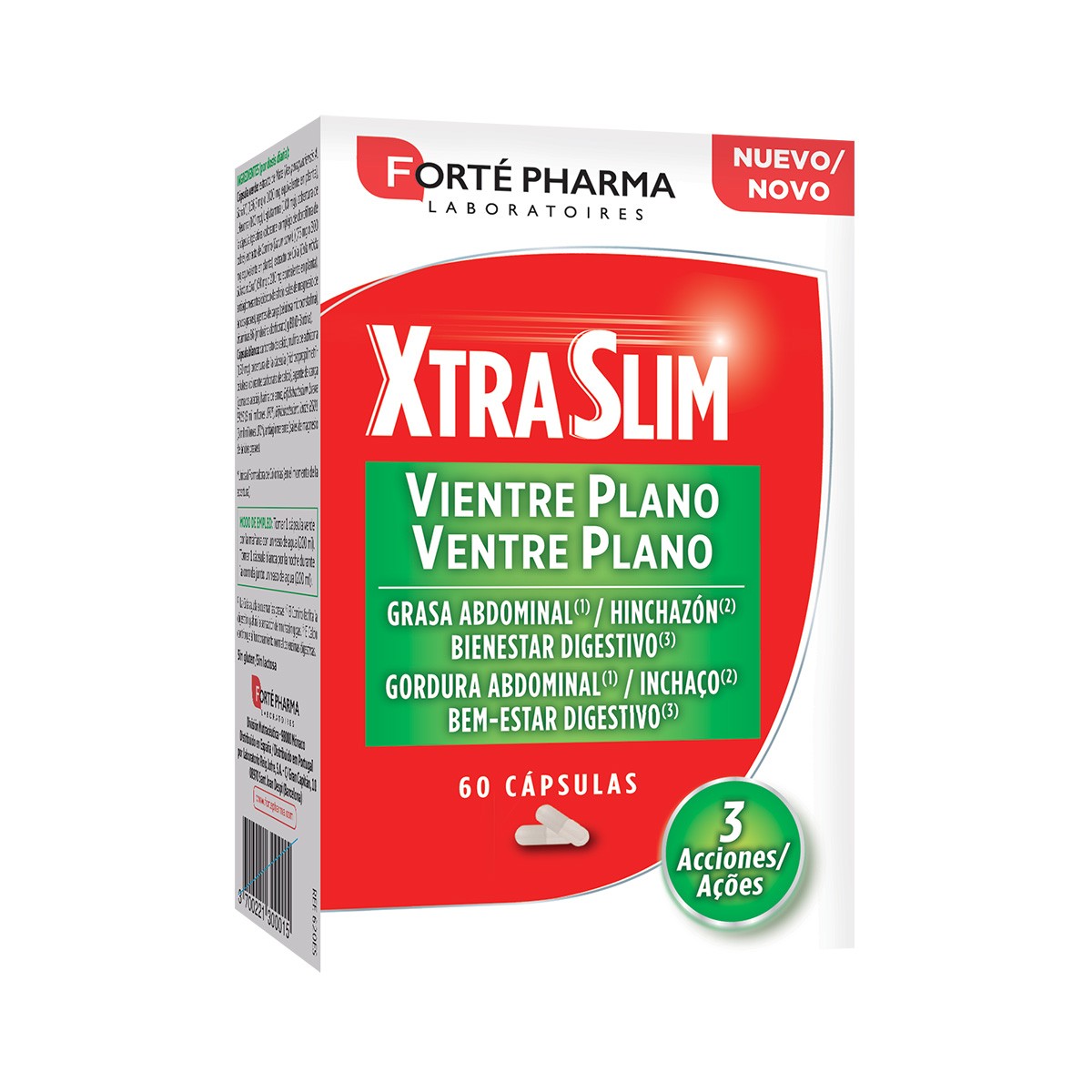Xtraslim Vientre Plano 60 capsulas Xtraslim Vientre Plano 60 capsulas