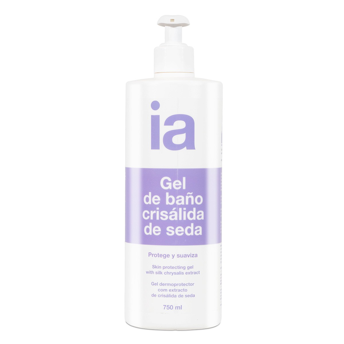 Interapothek gel crisálida de seda con dosificador 750ml Interapothek gel crisálida de seda con dosificador 750ml