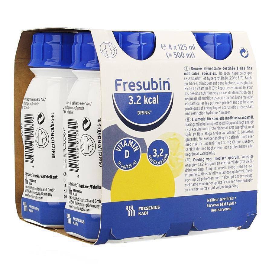 Fresubin 3.2 drink capuchino 4x125ml Fresubin 3.2 drink capuchino 4x125ml