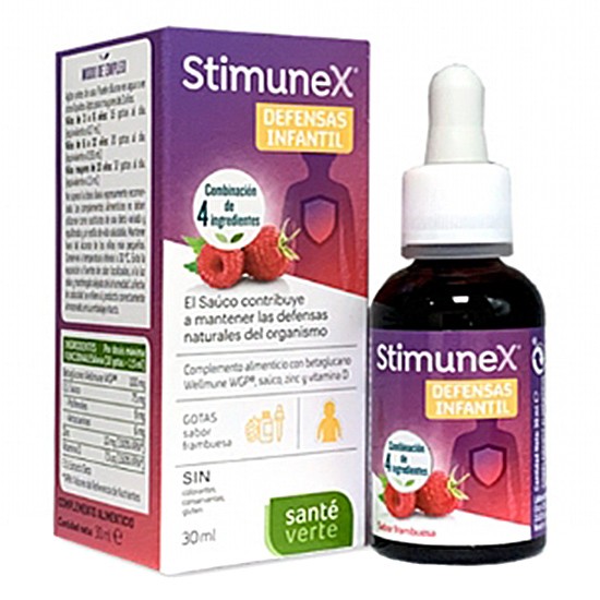 Santé Verte Stimunex Defensas Junior para el sistema inmunológico de los niños 150ml Santé Verte Stimunex Defensas Junior para el sistema inmunológico de los niños 150ml