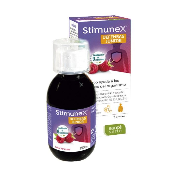 Santé Verte Stimunex Defensas Junior para el sistema inmunológico de los niños 150ml Santé Verte Stimunex Defensas Junior para el sistema inmunológico de los niños 150ml