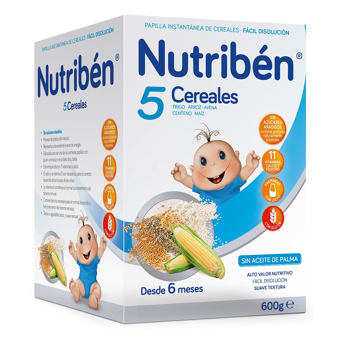 Nutribén 5 cereales 600gr