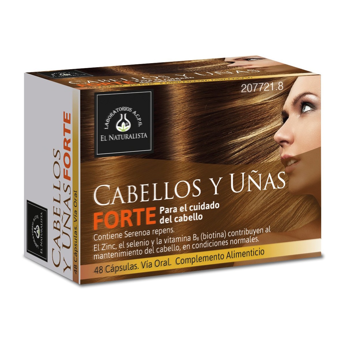 El Naturalista cabellos y uñas forte 48 cápsulas El Naturalista cabellos y uñas forte 48 cápsulas