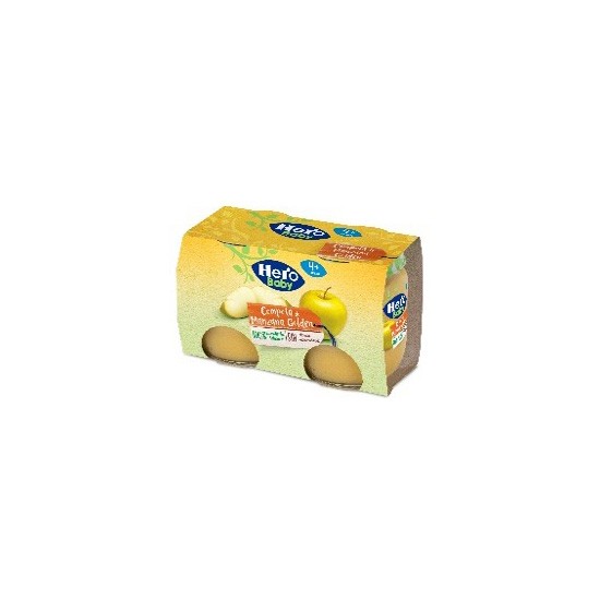 Hero Baby Compota de Manzana 2x120gr Hero Baby Compota de Manzana 2x120gr