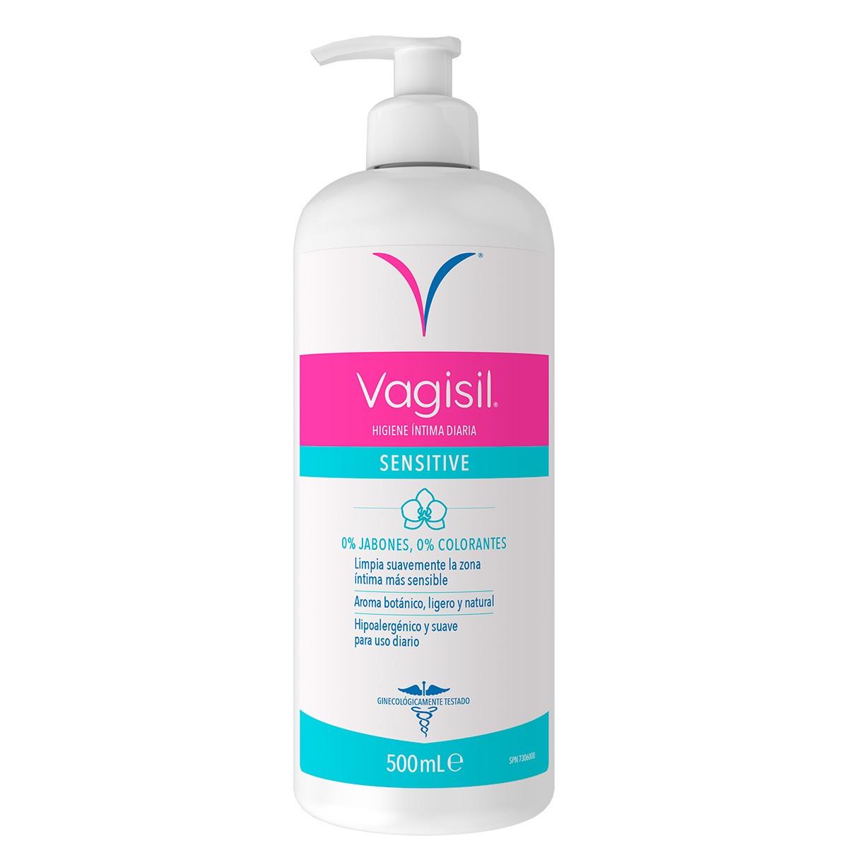 Vagisil Higiene Íntima Diaria Sensitive 500ml