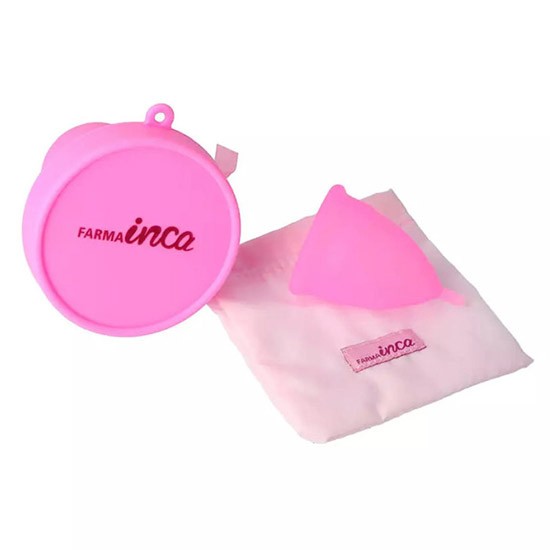 Farma Inca copa menstrual reutilizable + esterilizador plegable talla M 1u Farma Inca copa menstrual reutilizable + esterilizador plegable talla M 1u