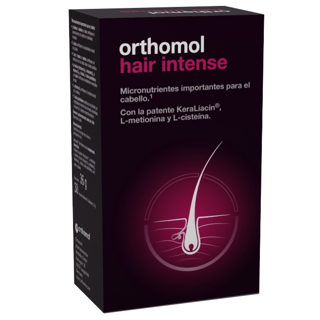 Cobas Orthomol Hair Intense para nutrir el cabello en cápsulas Cobas Orthomol Hair Intense para nutrir el cabello en cápsulas