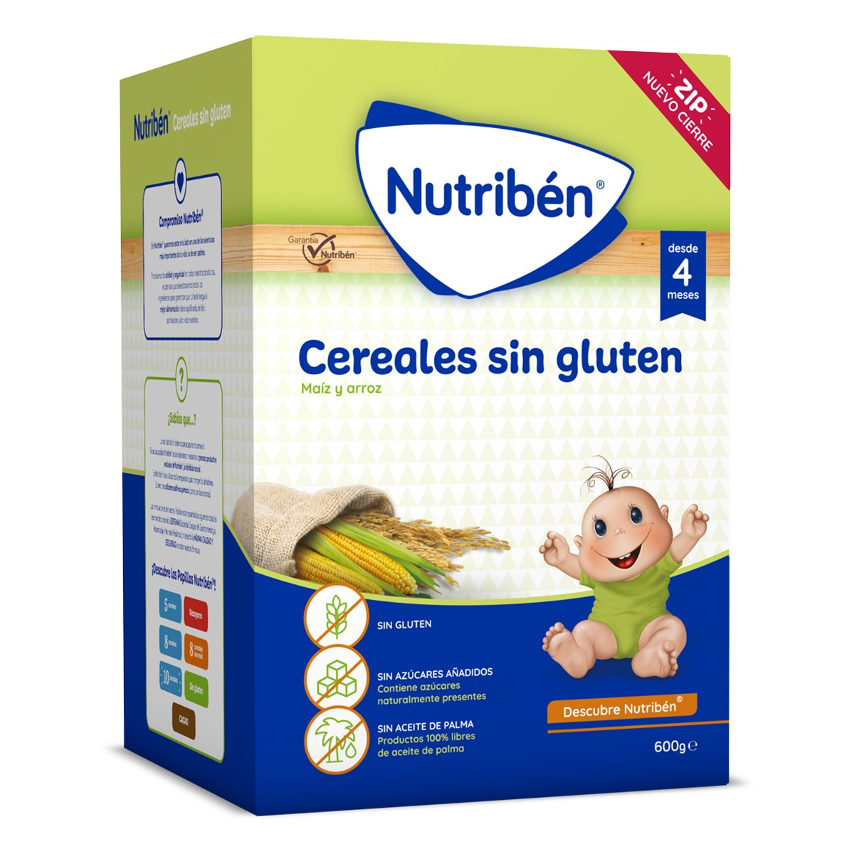 Nutribén Cereales sin gluten 600gr