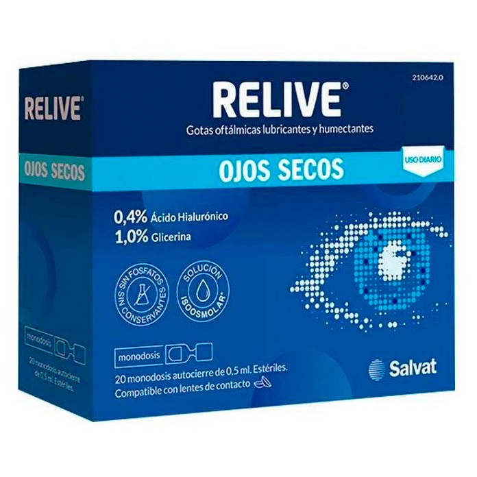 Relive ojos secos 20 monodosis Relive ojos secos 20 monodosis