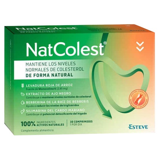 Natcolest 30 comprimidos Natcolest 30 comprimidos