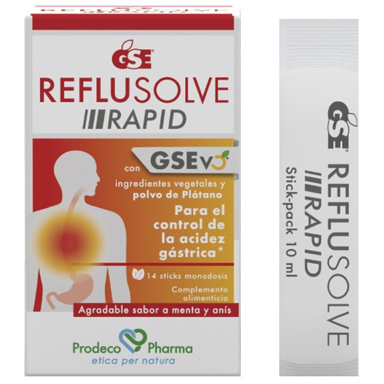 GSE Reflusolve Rapid 14 sticks GSE Reflusolve Rapid 14 sticks