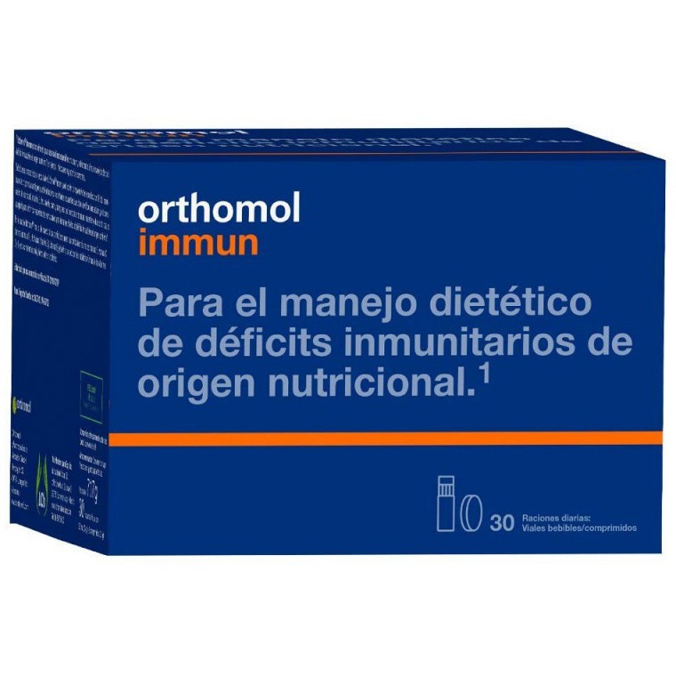 Orthomol Suplemento Immun 30 viales bebibles Orthomol Suplemento Immun 30 viales bebibles