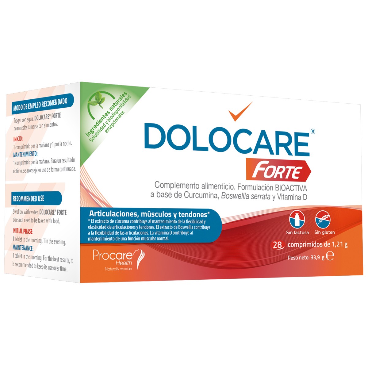 Dolocare Forte 28 comprimidos Dolocare Forte 28 comprimidos