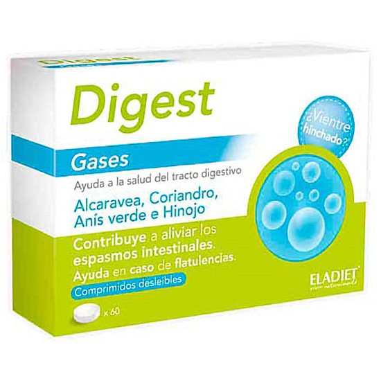 Eladiet Digest Gases 60 comprimidos Eladiet Digest Gases 60 comprimidos