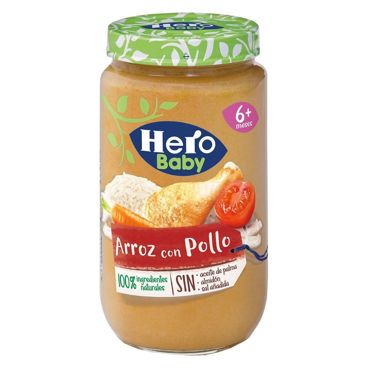 Hero Baby tarrito de arroz con pollo 235g Hero Baby tarrito de arroz con pollo 235g