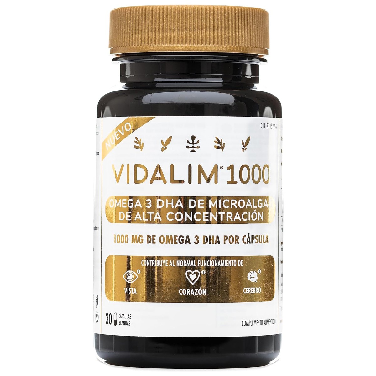 Vidalim 1000  omega 3 30 cápsulas