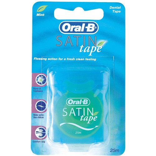 OralB Satin Tape Cinta dental Menta 25ml OralB Satin Tape Cinta dental Menta 25ml