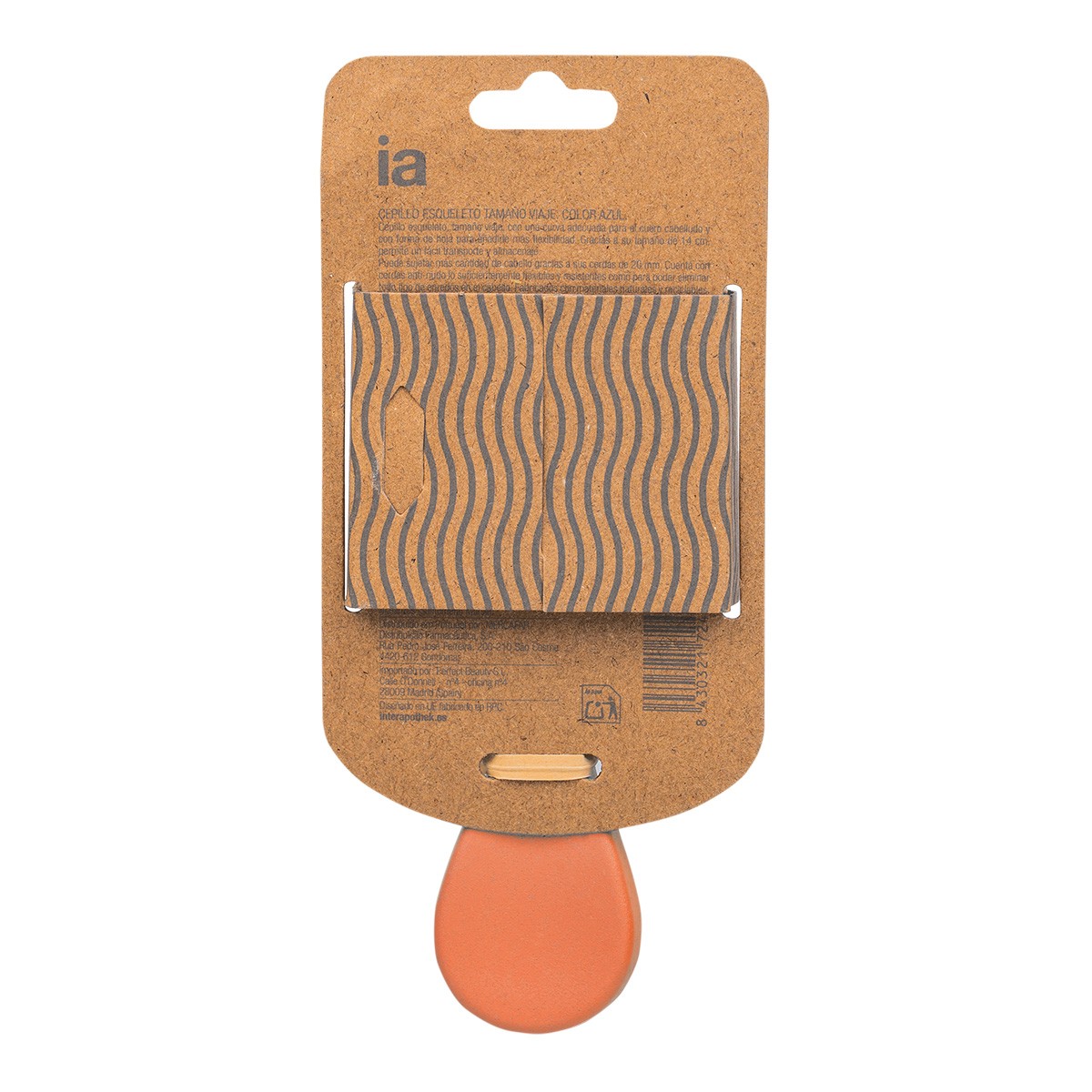 Interapothek cepillo pelo mini coral Interapothek cepillo pelo mini coral